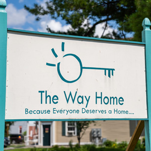 The Way Home's outdoor sign